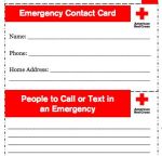 Red Cross Contact Card